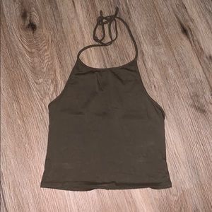 Tie Neck Halter Top